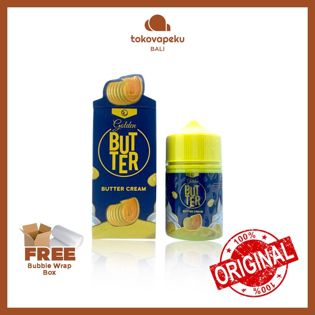 GOLDEN BUTTER V1 GOLDEN BUTTER CREAM 60ML AUTHENTIC by VAPORKING