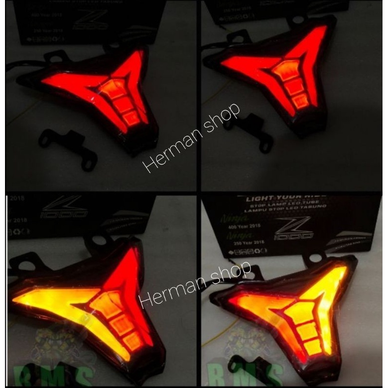 Lampu Stop JPA Ninja 250 New Fi 3in1/ Lampu Stop JPA ZX250R 3in1 - Lampu stop Ninja 250 Fi New JPA