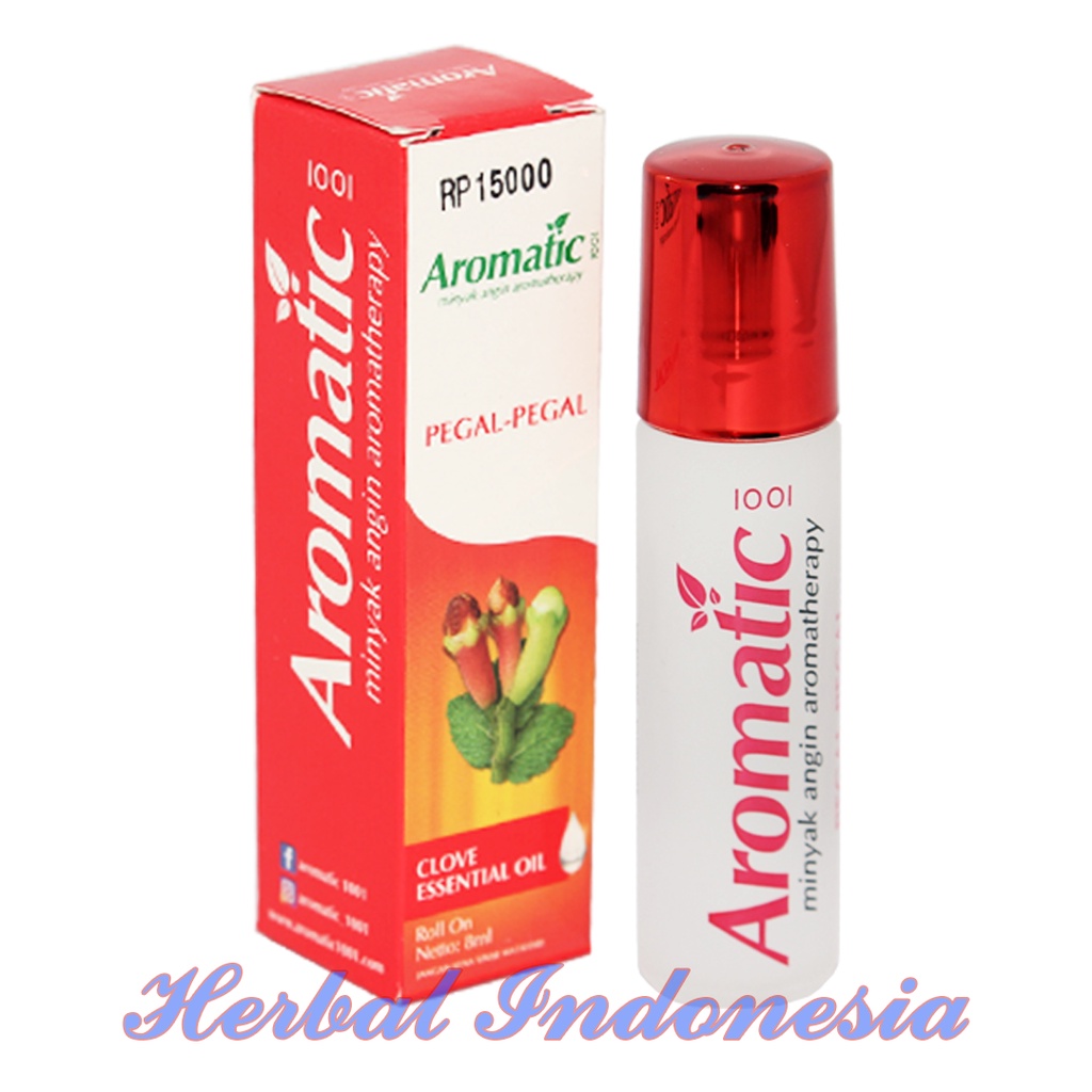 Minyak Angin Aromatherapy Roll On | Aromatic PEGAL PEGAL  8 ml