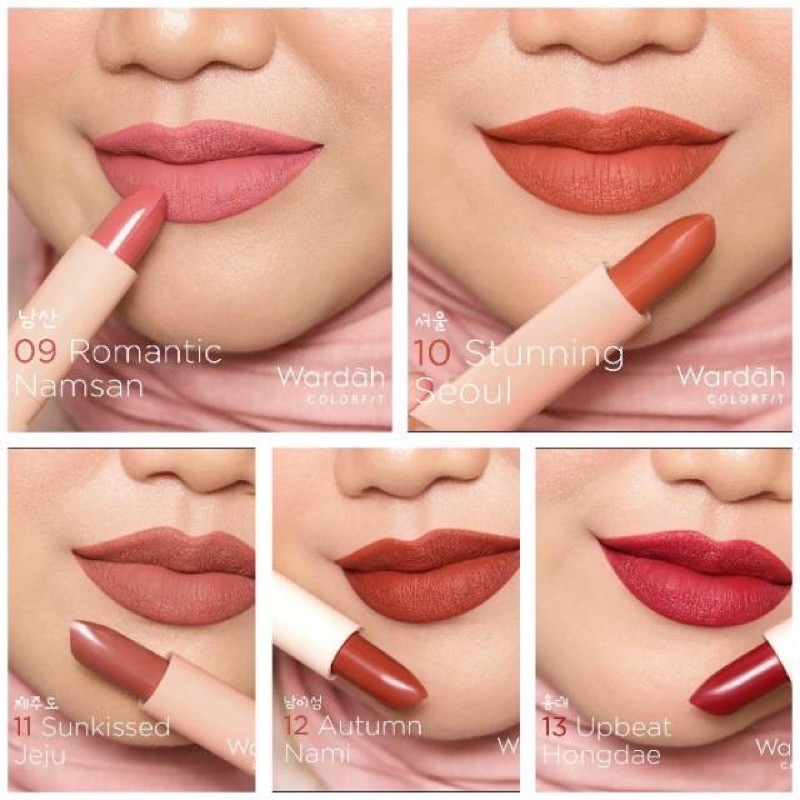 Wardah Colorfit Ultralight Matte Lipstick 3,6gr