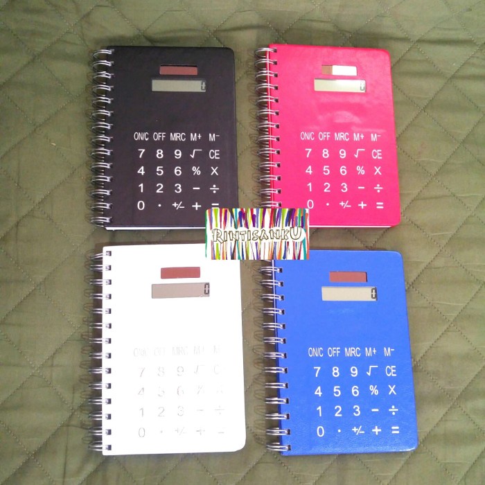 

Trendi Buku Agenda Bahan Kulit Sintetis Kalkulator, Notebook Memo Calculator Terlaris