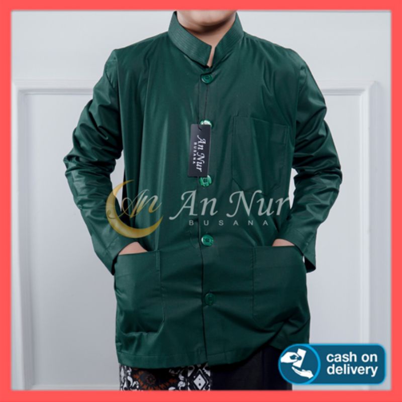 Baju Kemeja Lengan Panjang Pria