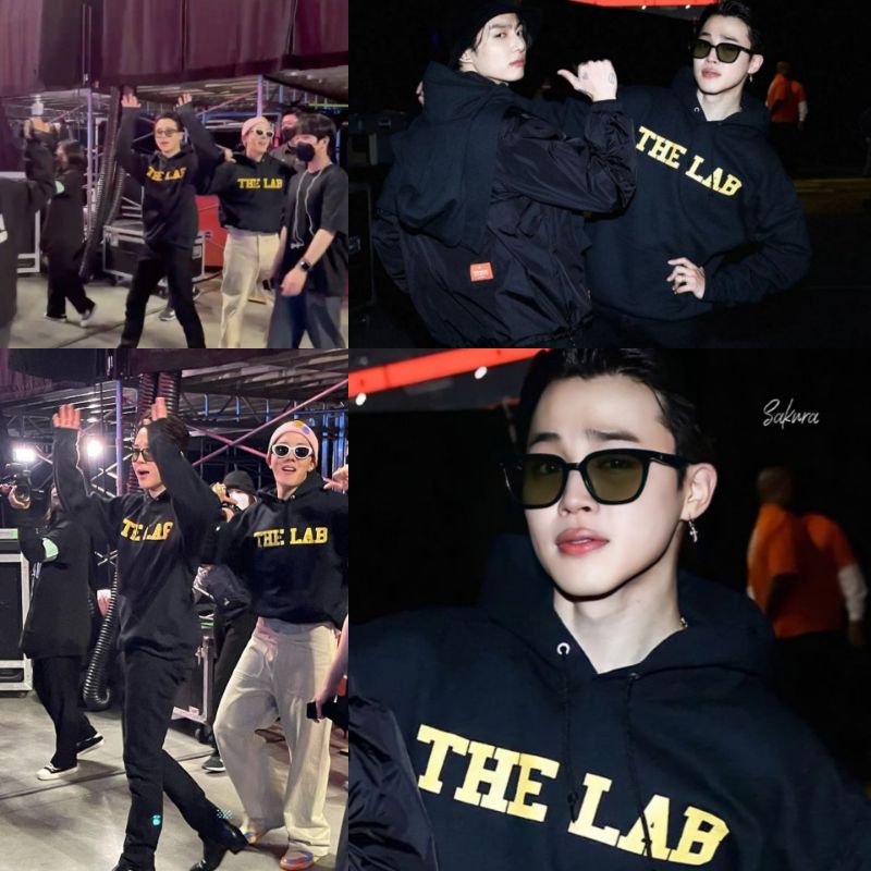 (S - 6XL) Hoodie The Lab JIMIN J-HOPE Member BIGSIZE S M L XL 2XL 3XL 4XL 5XL 6XL ARMY Namjoon Jungkook Sweater