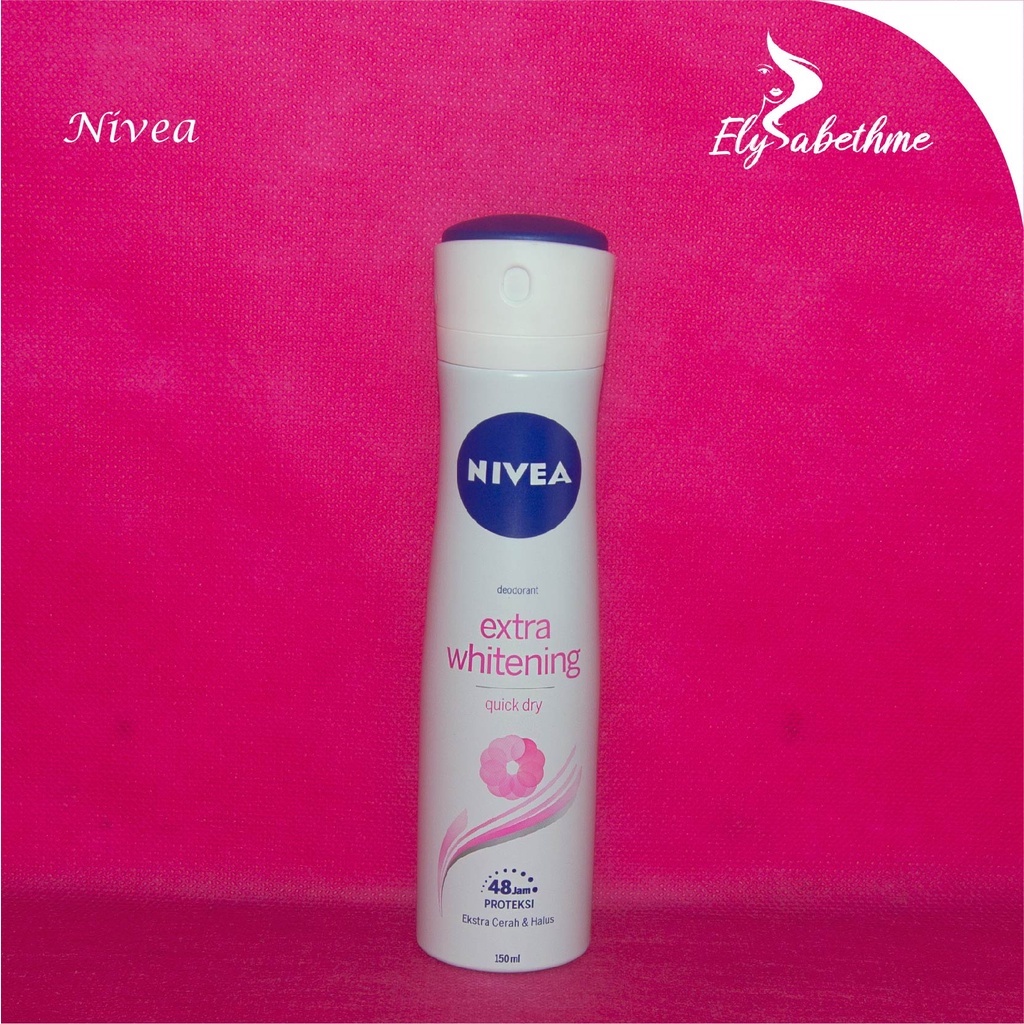 ✿ELYSABETHME✿ Nivea  Deodorant cool spray anti bau badan biang keringat semprot