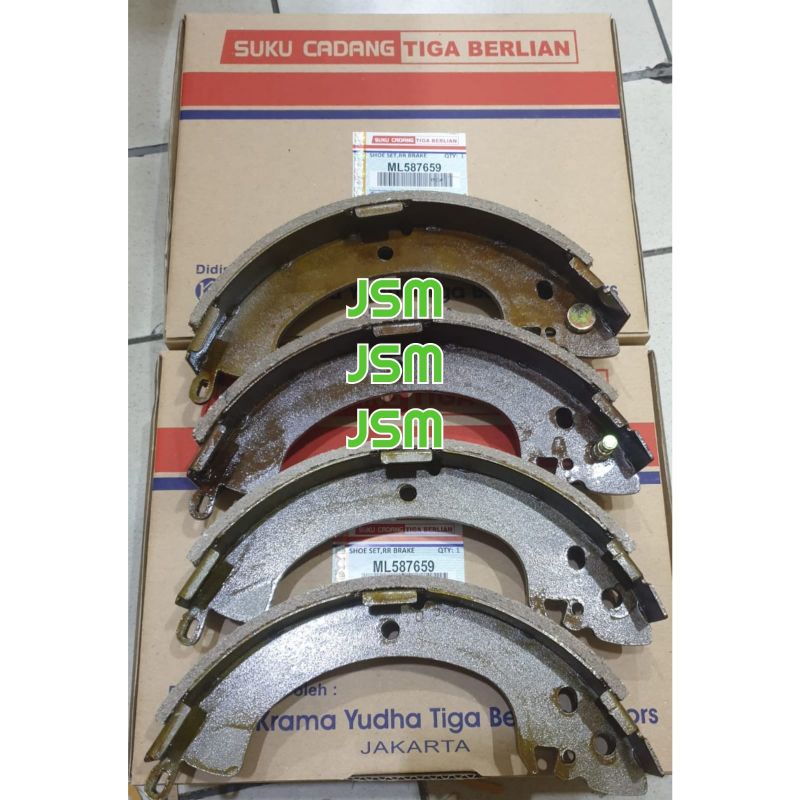 Brake Shoes Rear Kampas Rem Belakang Mitsubishi L300 Diesel L038 L039