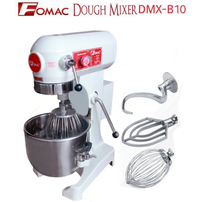 Fomac DMX-B10 Planetary Mixer (10 Liter) - Mesin Pengaduk Adonan