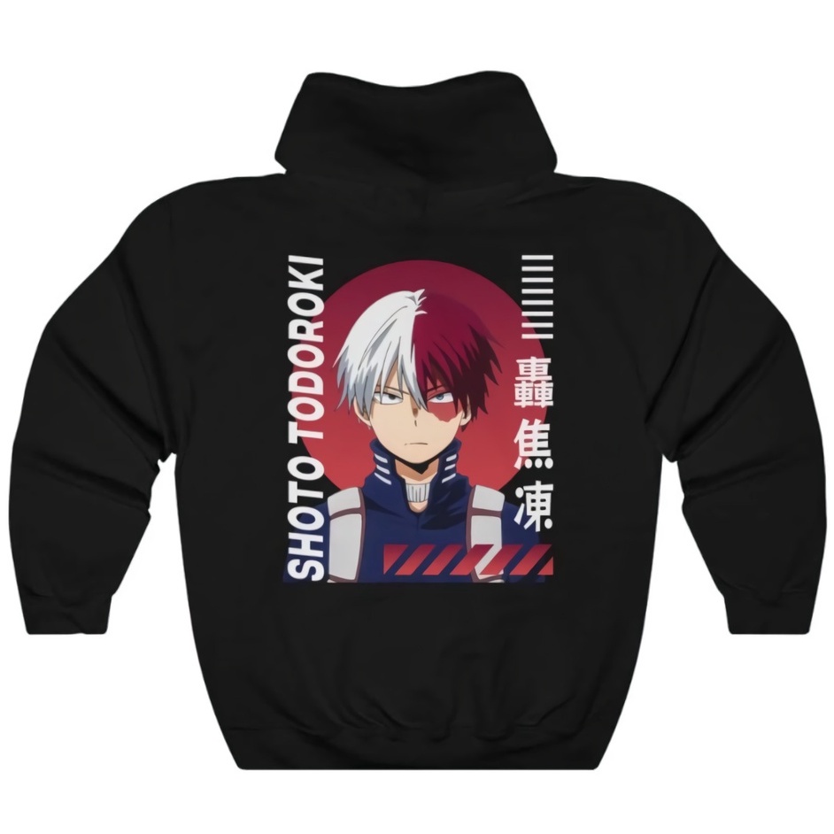 Hoodie Todoroki Shoto Ultimate Anime Manga Boku No Hero Academia