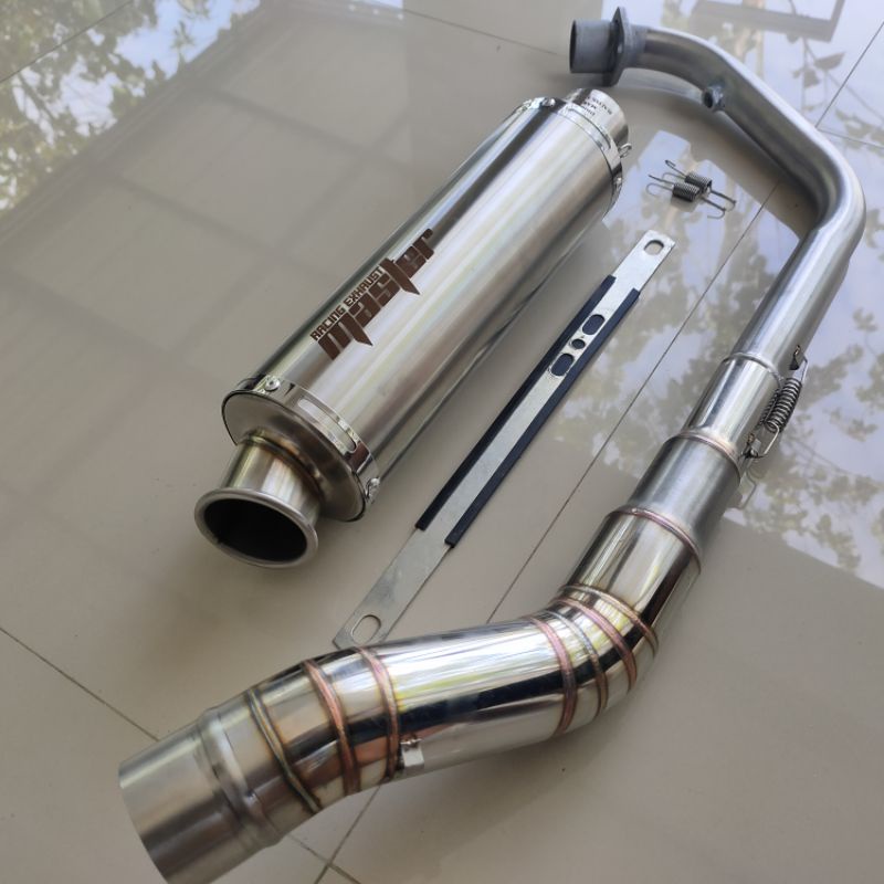 [ ORIGINAL ] KNALPOT RACING ORIGINAL MASTER RACING JP TITANIUM FULL SYSTEM VIXION CBR FACELIFT NEW C