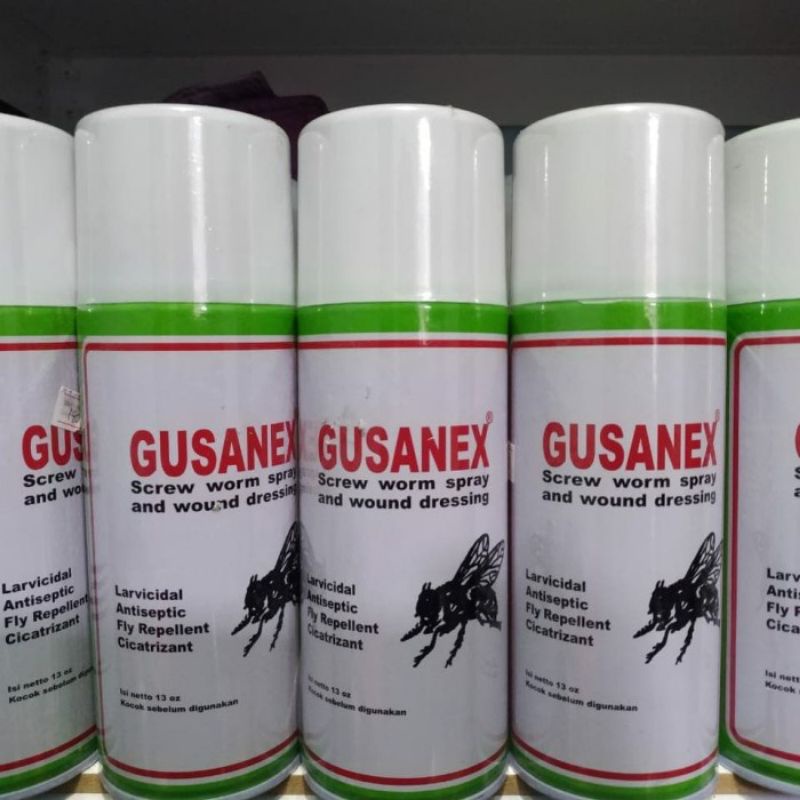 Gusanex Spray Asli Original Obat Gusanex Anti Lalat Anti Septic Obat Luka Hewan