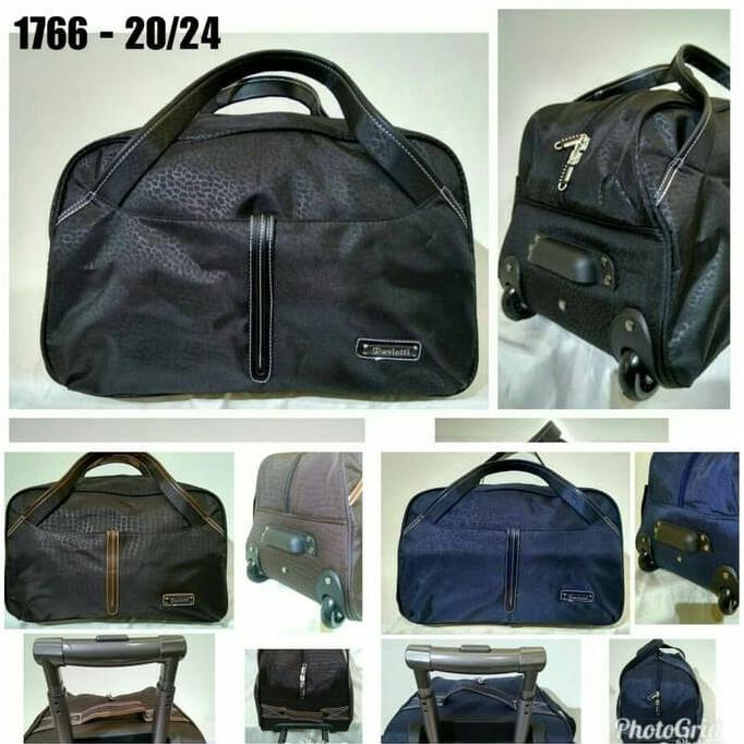 Tas Trolly Pakaian Travel Bag Paviotty 24 inch