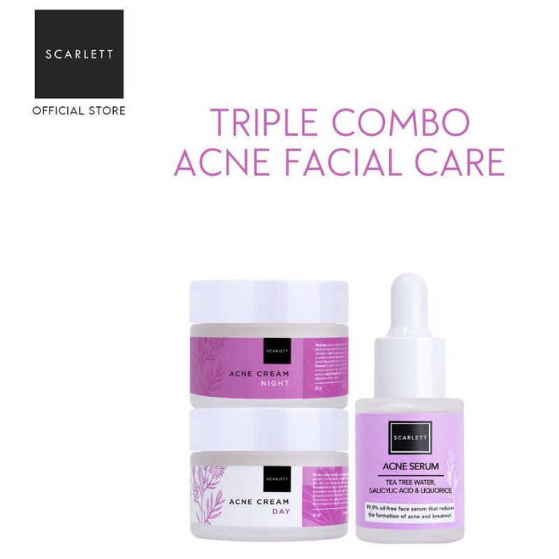 paket combo  skincare Scarlett
