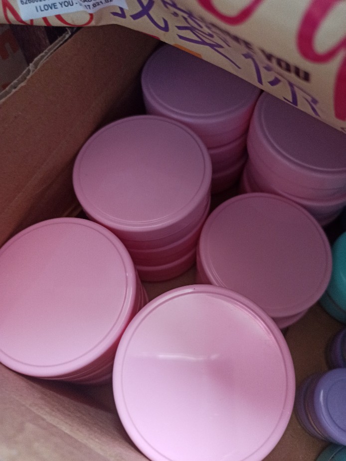 Pot Lulur 50 Gr Pink / Pot 50 Gram Pink