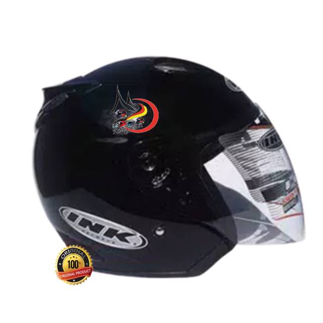 ORIGINAL HELM INK/ INK CENTRO JET SOLID ORIGINAL BLACK METALLIC/ HELM INK CENTRO TERLARIS