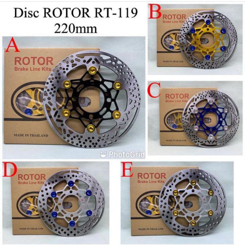 disc brembo rotor 220mm coak ploating cnc