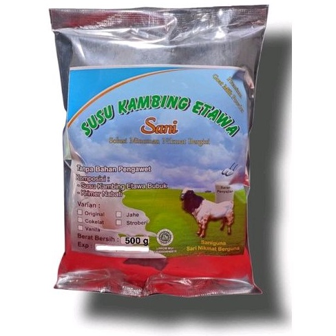 

Susu kambing bubuk grade 2 kemasan FOIL