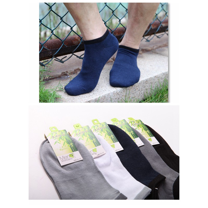 Kaos Kaki bambu Kesehatan Serat Bambu Kaos Kaki Pendek Socks Bamboo Original (UNISEX) W07