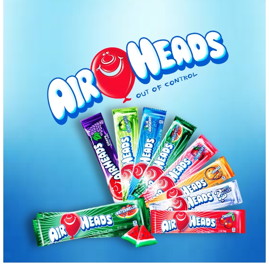 

AIRHEADS CANDY FRUIT FLAVORED 0.55 Oz
