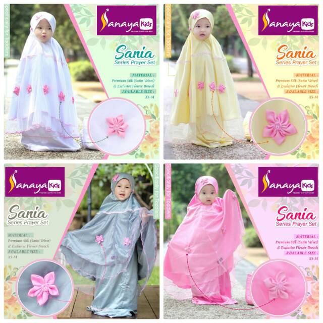 MUKENA ANAK SANIA SANAYA KIDS