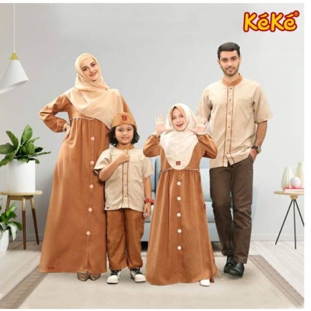 SARIMBIT KELUARGA KEKE SRK 13 GHANIA SERIES PINK,BROWN,WHITE