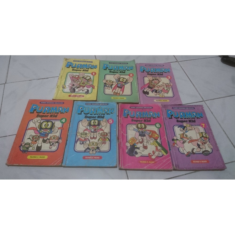 Komik Purman 1-7 tamat Fujiko F Fujio