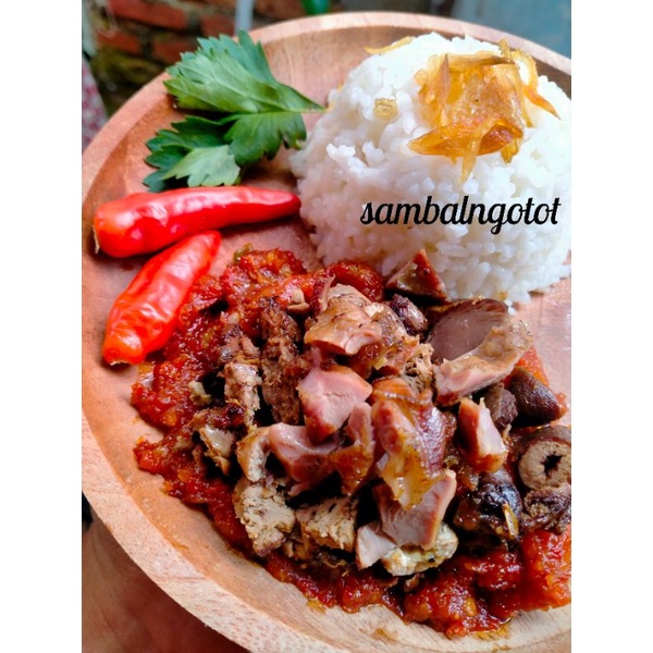 

(sambalngotot) sambal ati murah/sambal cumi/jengkol/pete/tongkol/ceker/kulit
