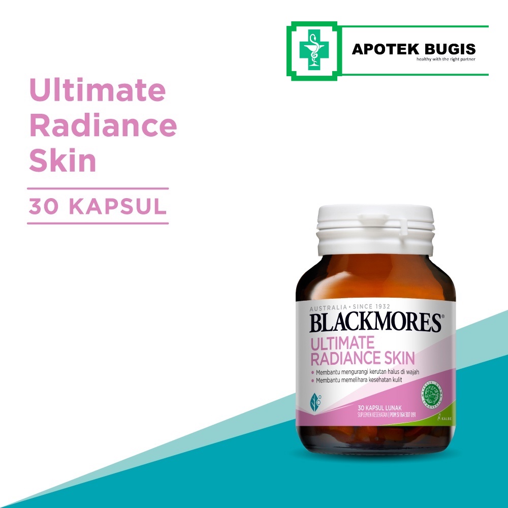 Blackmores Ultimate Radiance Skin 30 Kapsul - Blackmores Radiance skin 30 Capsules suplemen