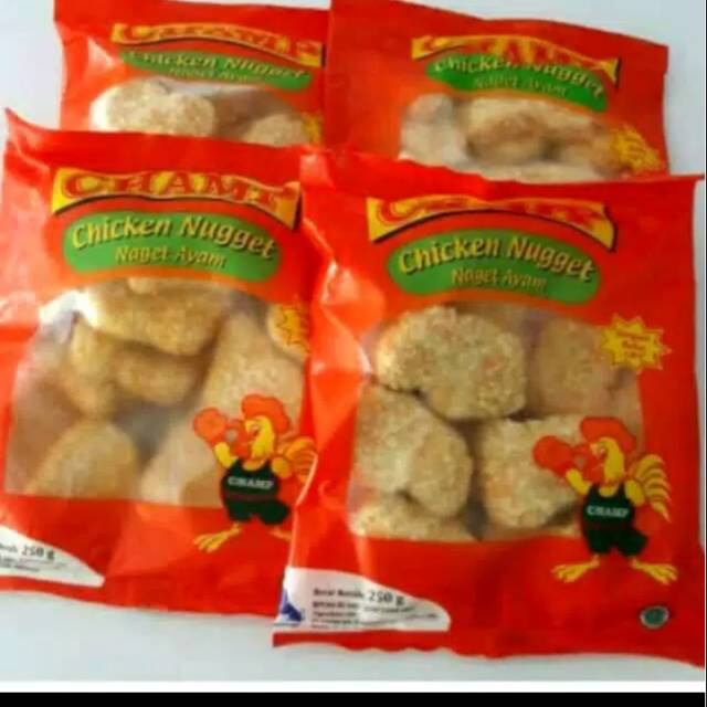 

Naget ayam champ chicken nugget 250gram