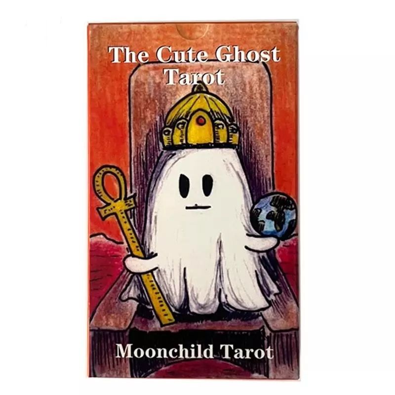 Cute Ghost Tarot 12x7cm include guide paper