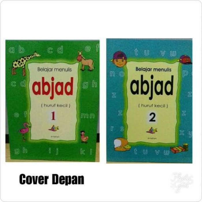 Buku Anak, Belajar Menulis abjad Huruf Kecil