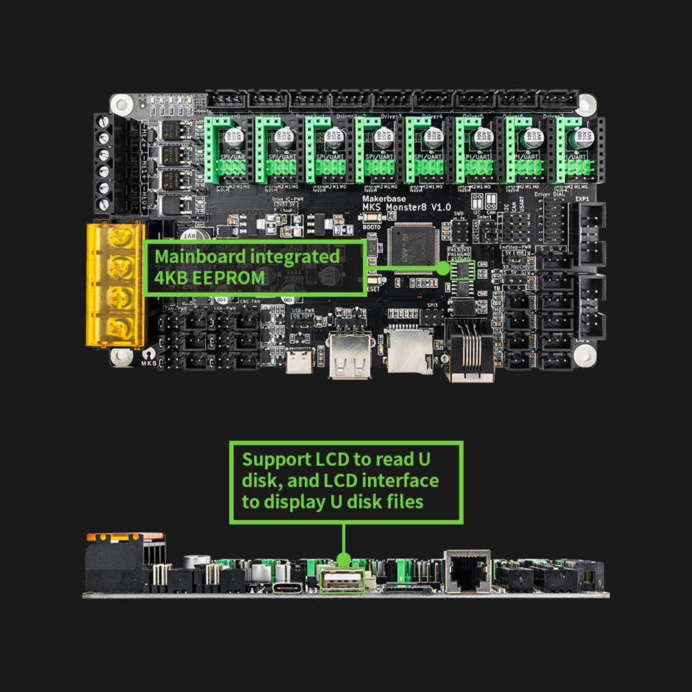 Preva Control Board Aksesoris Printer 3D Tahan Lama PCB Motherboard