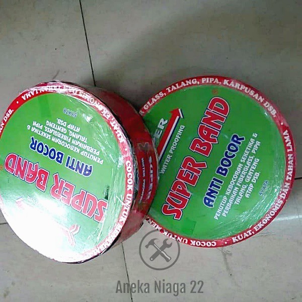 

Aneka - LEM SENG ASBES SUPER BAND BESAR FULL LEM ANTI BOCOR LEM TALANG 10meter AN22