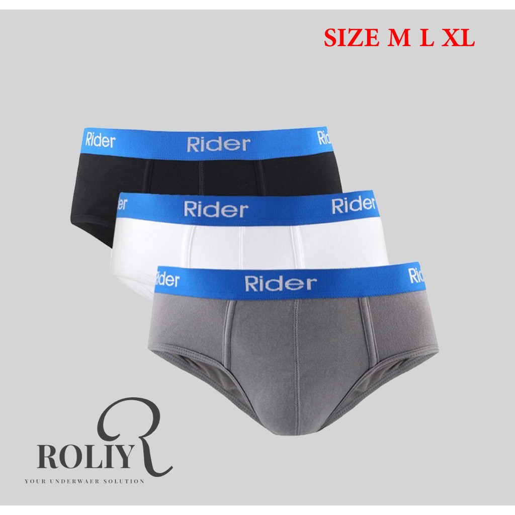 Jual Rider Sport Brief Pria R333B Multiwarna Box 3 in 1 |CD PRIA |CD ...