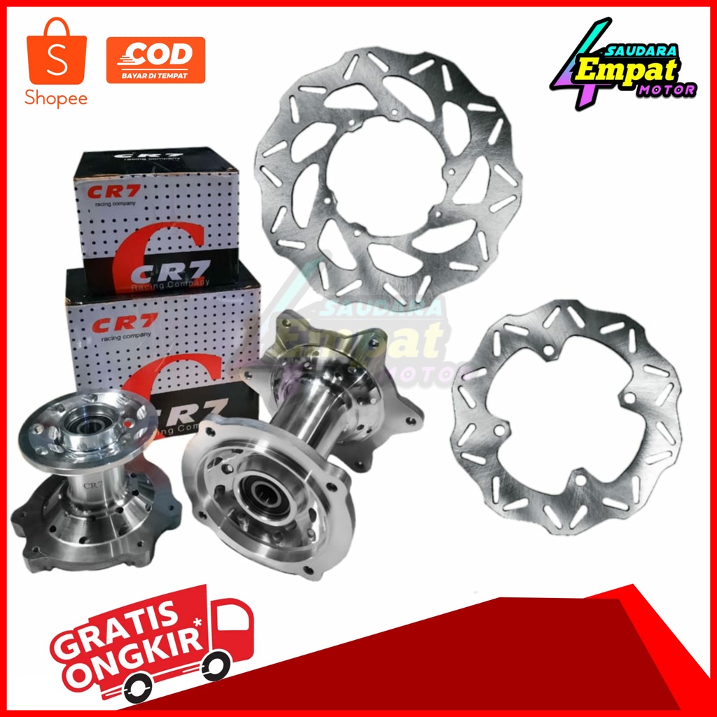 TROMOL CRF 150L SET CR7 CROME SET CAKRAM PIRINGAN