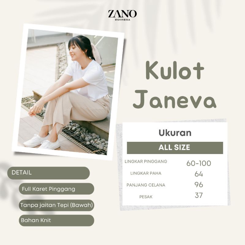 ZANO BASICS Kulot Janeva