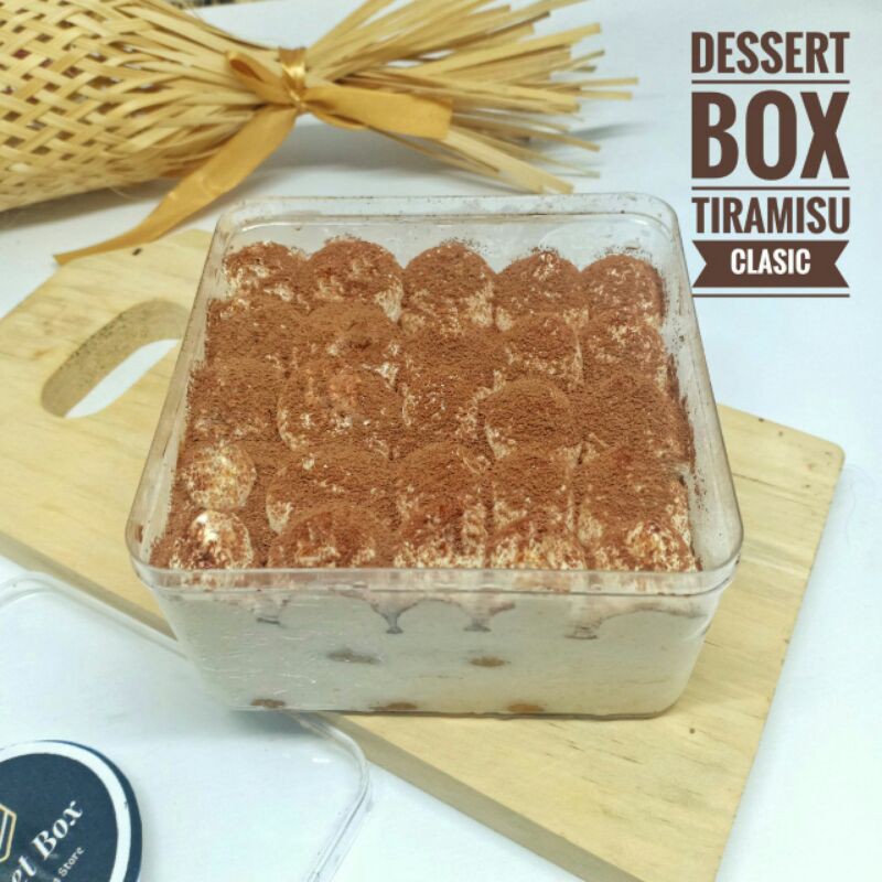 

dessert box tiramisu clasic