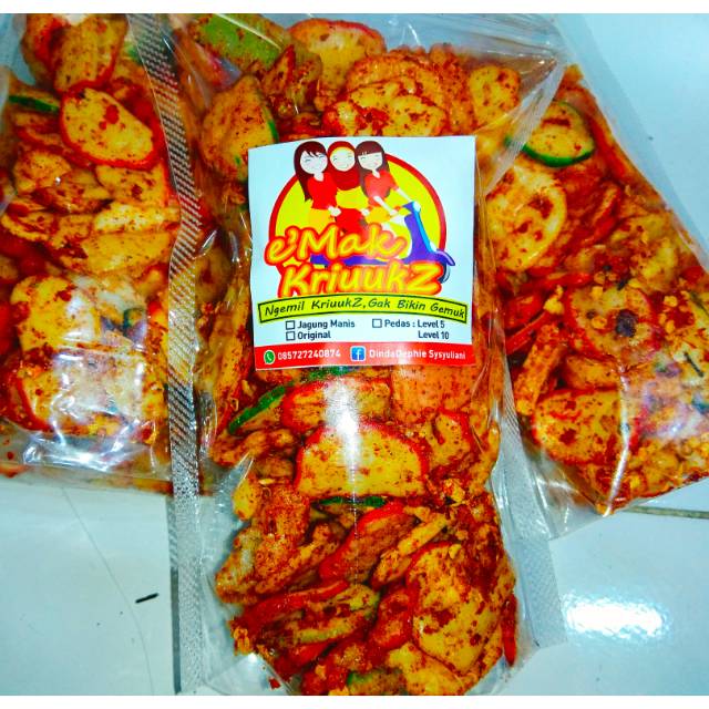 

KERUPUK SEBLAK KERING