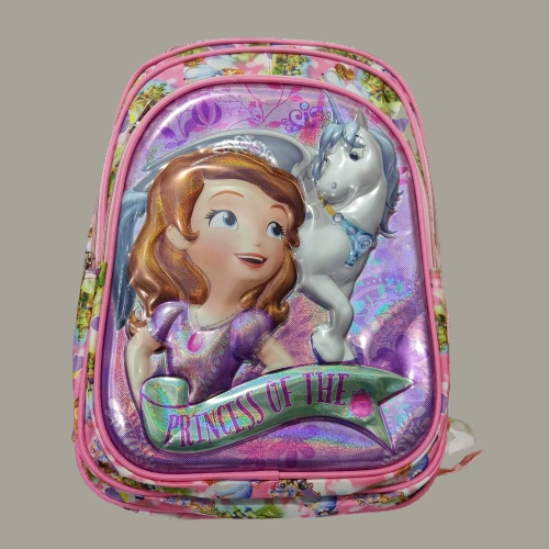 (lolipop) Tas Sekolah Anak Karakter 6D Ukuran Besar / Tas Ben10 / Tas Cars / Tas Spiderman / Tas Sofia / Tas Frozen / Tas Princes