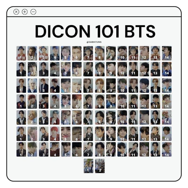 DICON 101 BTS
