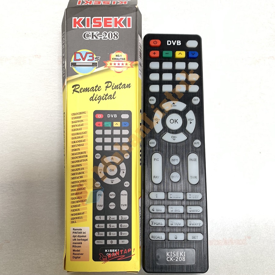 REMOT RECEIVER DVB KISEKI CK-208 REMOT UNIVERSAL MULTI RECEIVER