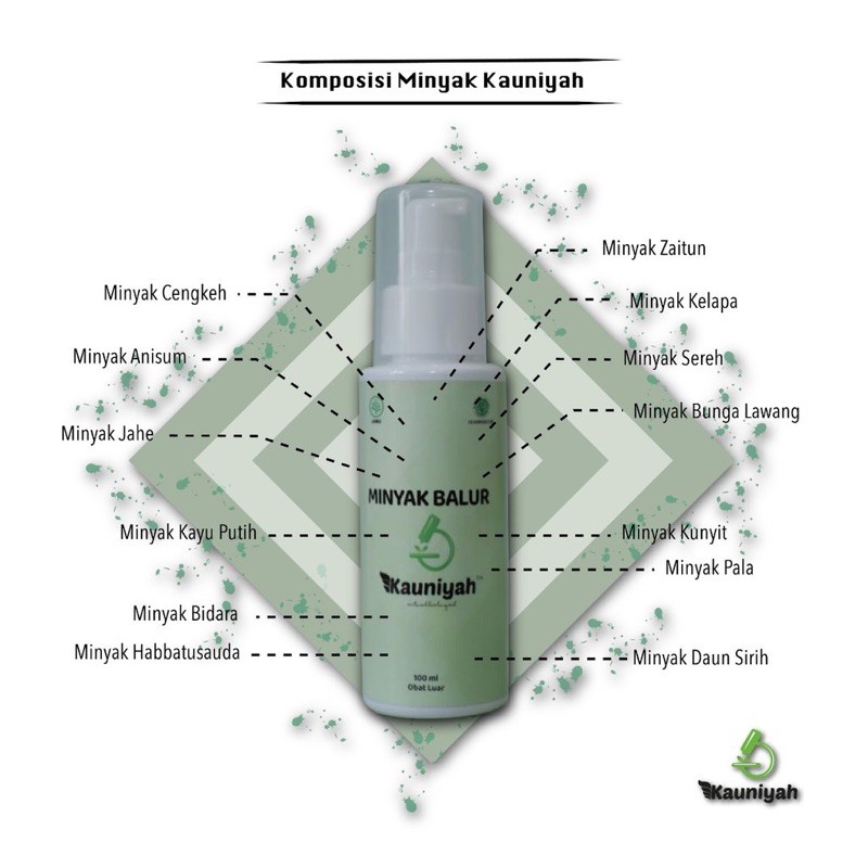 

Minyak balur Kauniyah Oil