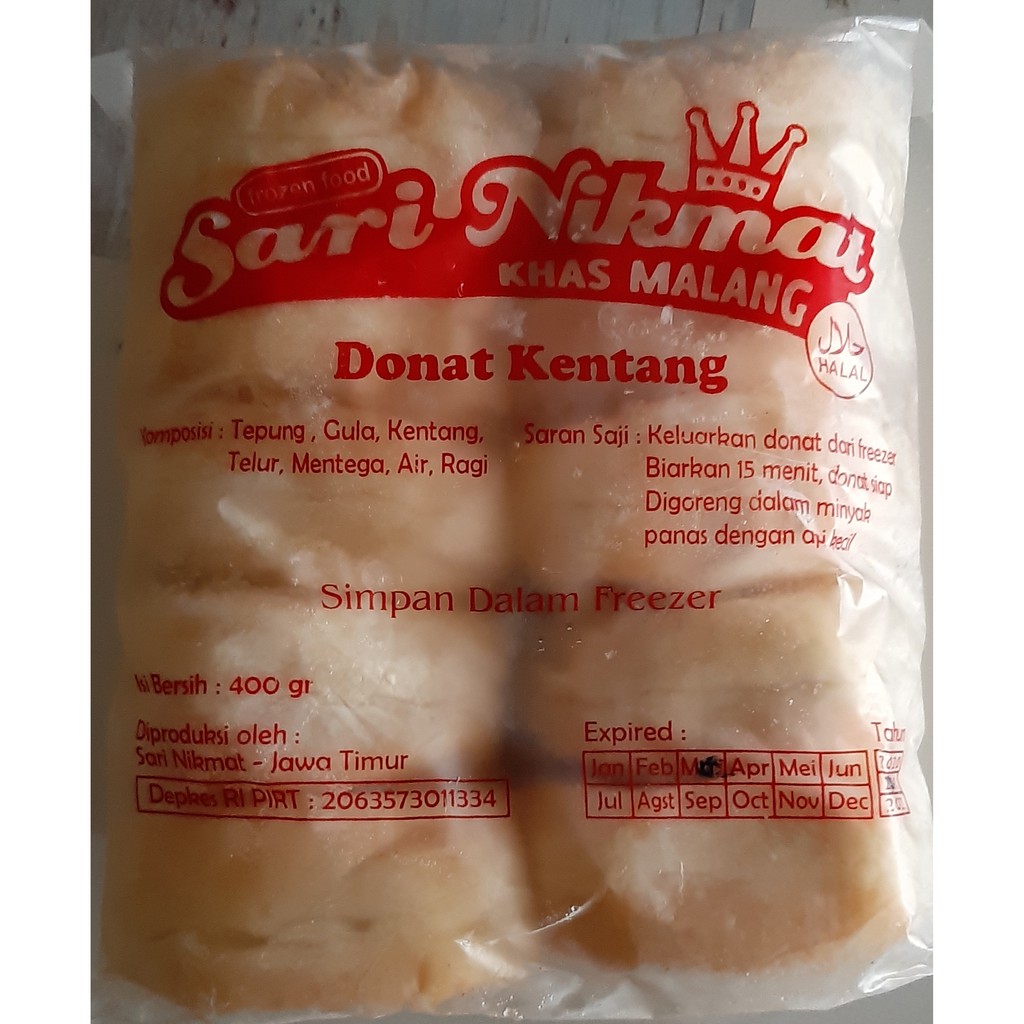 

SARI NIKMAT DONAT KENTANG