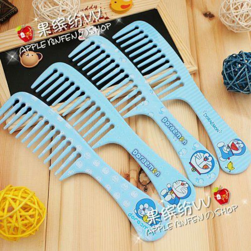 SISIR RAMBUT KARAKTER DORAEMON HELLO KITTY sisir anti kusut