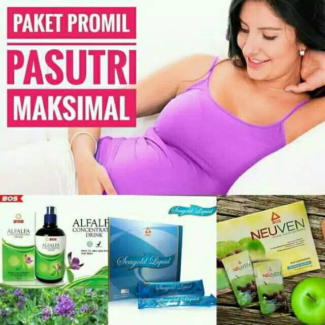 1 Paket Promil Pasutri Maksimal Neuven,Alfalfa & Seagoliquid