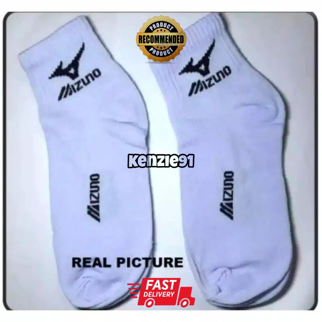 Kaos Kaki Sport Mizuno/Kaos Kaki Badminton/Kaos kaki Sekolah/Olahraga