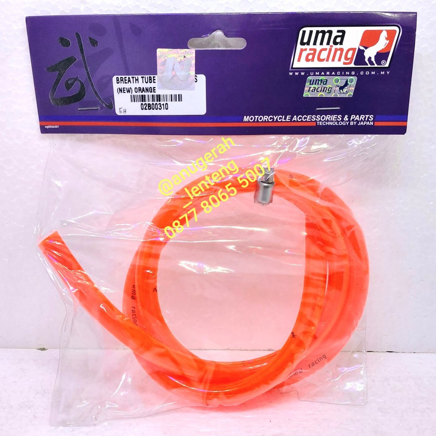 Selang Hawa / Breath Tube For By Pass Uma Racing