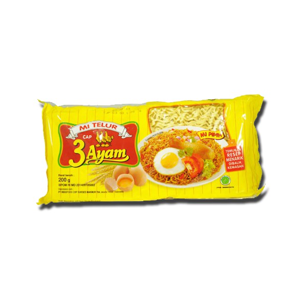 

Mie Telur Cap 3 Ayam MURAH HARGA GROSIR