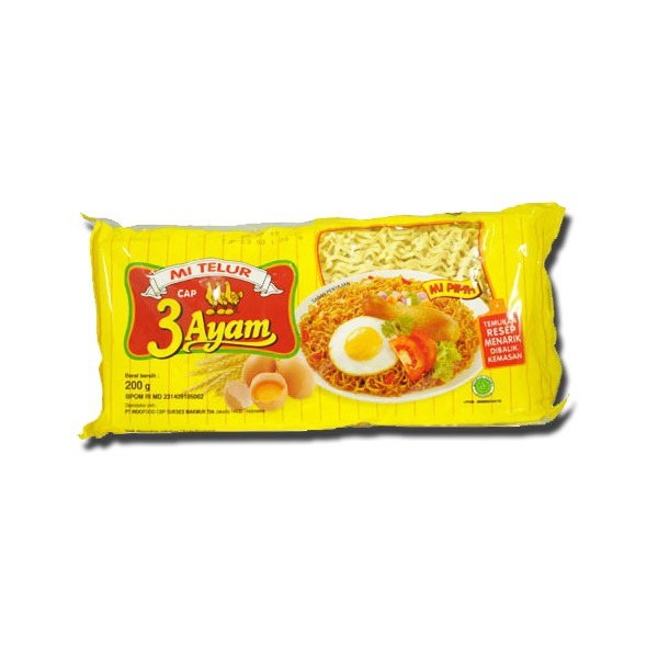 

Mie Telur Cap 3 Ayam MURAH HARGA GROSIR