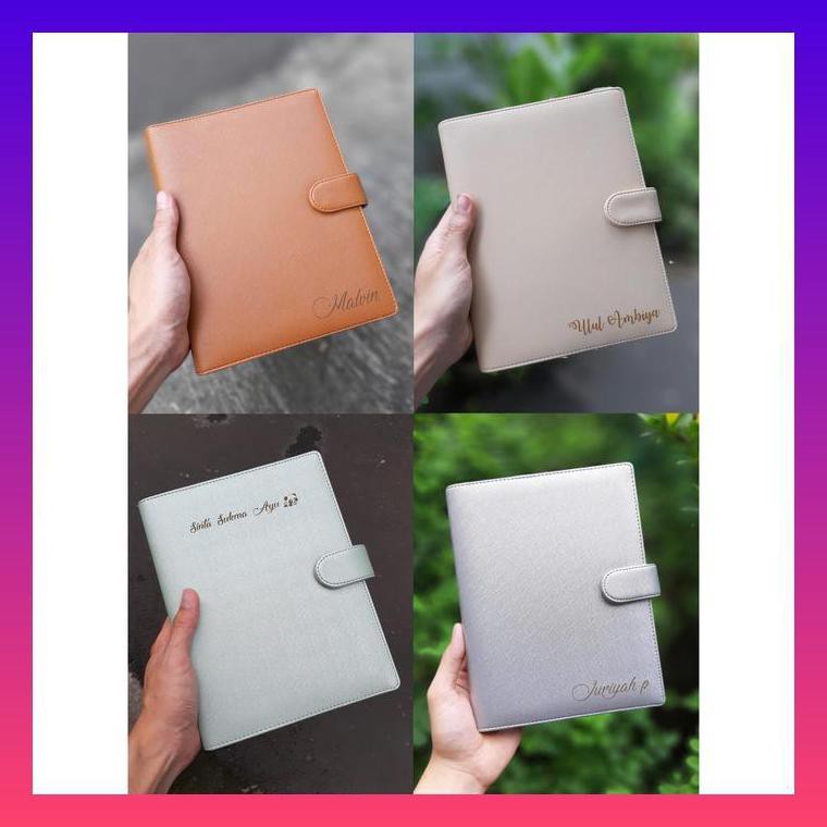 

BINDER A5 CUSTOM NAMA 9-16 HURUF MURAH