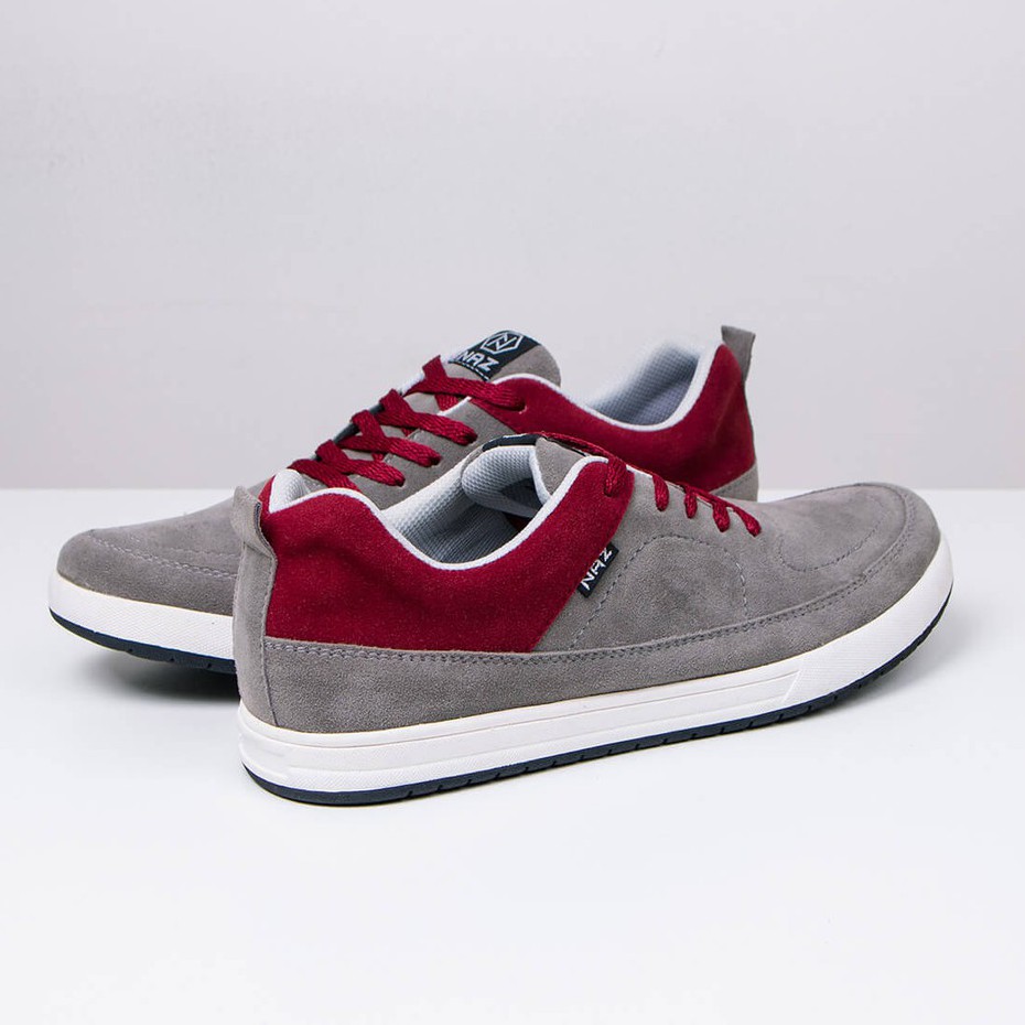 BURKE BYRTEL |ManNeedMe x NAZ| Sepatu Sneakers Pria Casual Suede ORIGINAL