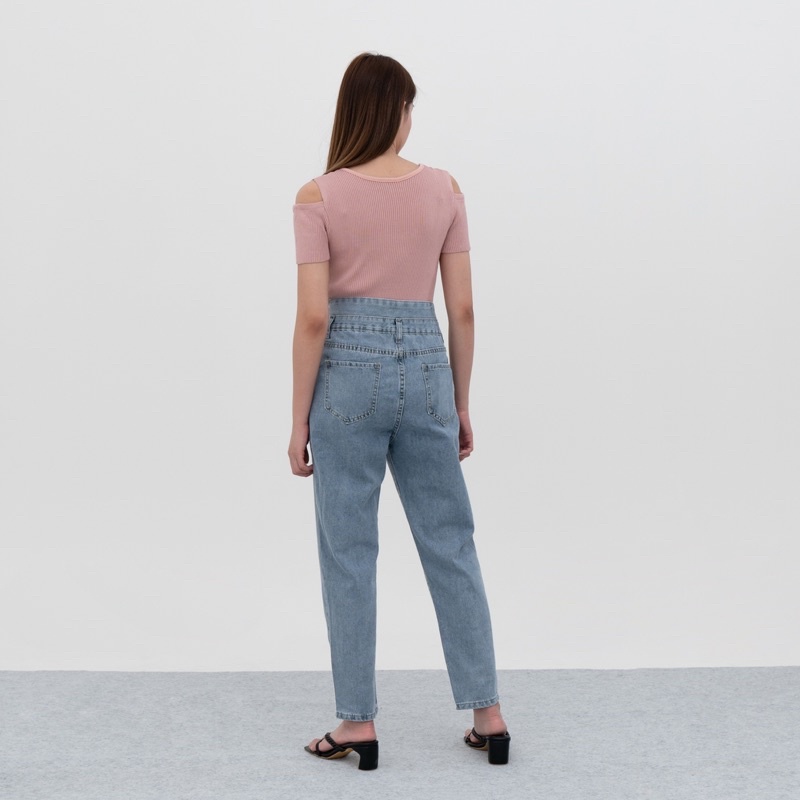 VIERLIN - Jeans 8622 - HW BOYFRIEND JEANS IMPORT